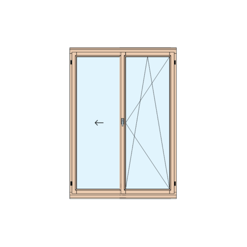 Алюминиевые двери для беседки конфигурации