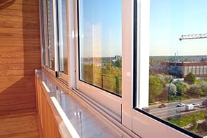 Раздвижные алюминиевые окна для балконов